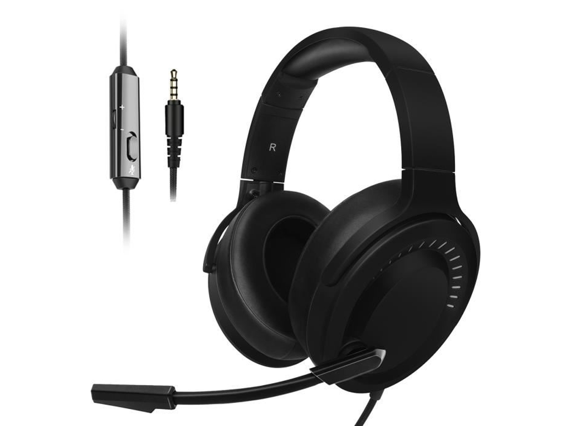 Fone de Ouvido EOOCOO (com Fio para Jogos, Compatível com Computadores)
