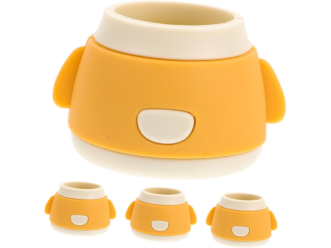 Conjunto De 4 Protetores Silicone Antiderrapantes Para Pés Mesa E Cadeira, Ideais Para Pisos De Madeira, Resistentes A