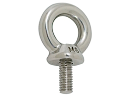 Parafuso Anel Macho de Aço Inoxidável M6 Prateadooem Marine