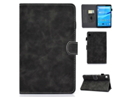 Capa Para Tablet Lenovo Tab M10 3ª Geração Com Textura De Couro Bovino Costurado