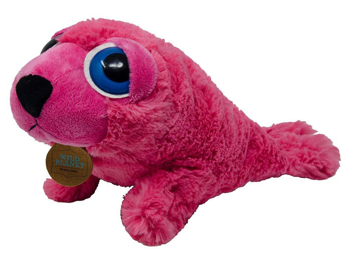 Peluche Foca Rosa Saddys WILD PLANET
