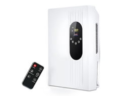 Laxiscreed Desumidificador Inteligente 2.2l Para Casa Com Purificação De Ar E Controlo Remoto