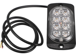 Luzes De Segurança Ultechnovo Para Caminhões, Luzes Led Para Carros, 8 Leds, 12-24v, Pretas, Alumínio, Ultrafinas, Para