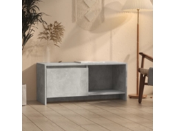Vidaxl Móvel de Tv 90x35x40 Cm Derivados de Madeira Cinza cimento