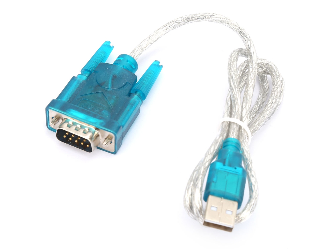 Laxiscreed Hl-340 Adaptador Usb Para Porta Serial Rs232 De 9 Pinos, Pack De 2 Unidades