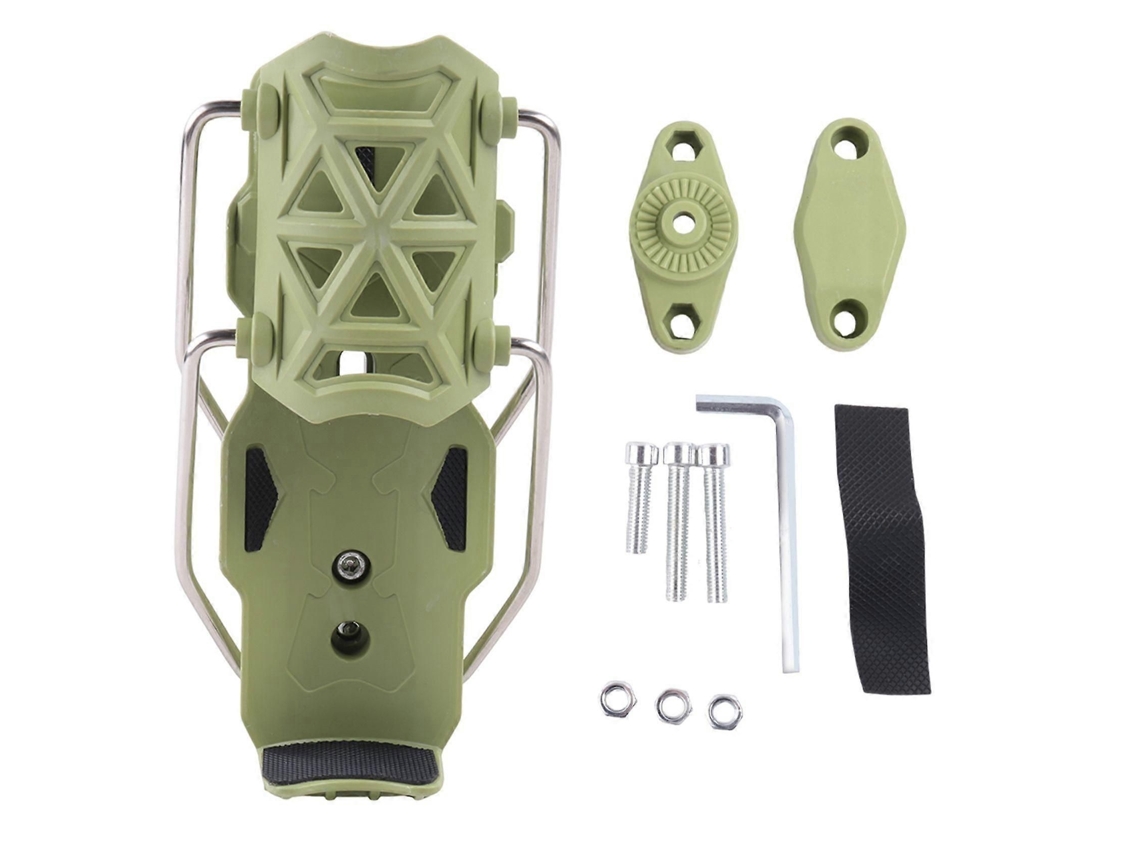 Suporte Universal Para Garrafa De Água De Bicicleta, Ajustável No Guidão, Para Ciclismo De Estrada E Mtb, Verde.