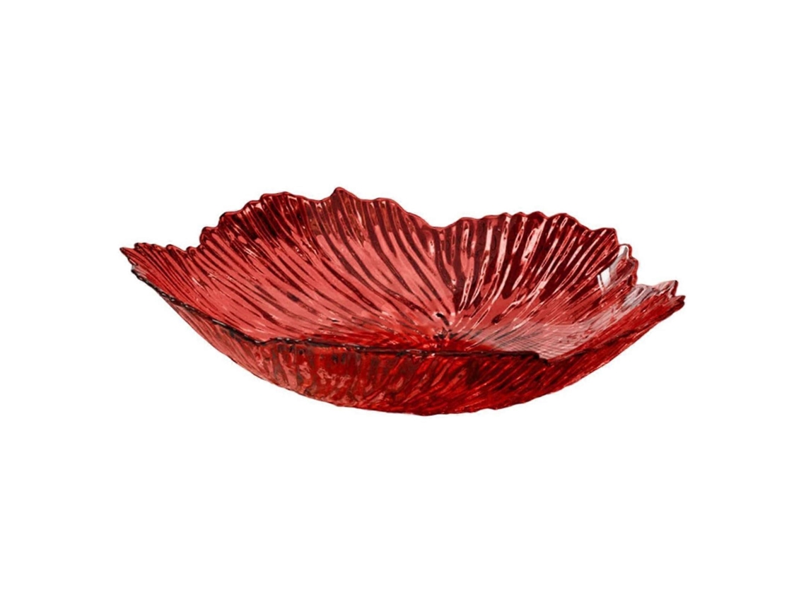Bandeja Decorativa De Acrílico Em Formato De Pétala Para Frutas Secas E Doces.