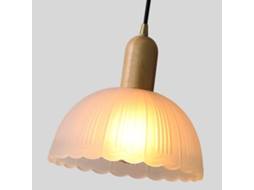 Mini Suspensão Cristal, Base E27, Ilha Cozinha, 9,8 Polegadas, Vidro Moderno, Altura Ajustável, Quarto, Corredor, Sala
