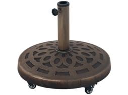 Base Guarda sol Resina 21 kg com Rodas e Freios DECORALAR TECH