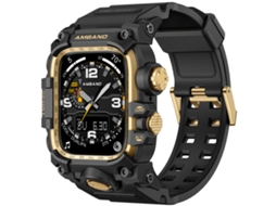 Bracelete para Apple Watch Ultra 45mm Ouro Negro XIAOMOYU