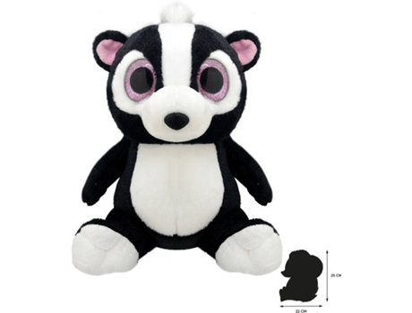 Peluche  Doninha (22 x 17 x 25 cm - Poliéster)