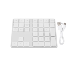 Teclado Numérico Mini Sem Fio De 34 Teclas Bt308