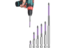 Conjunto De Brocas Magnéticas | Ponta Elétrica |