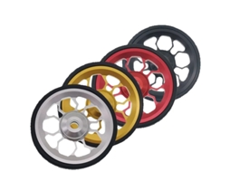 Rodas Spider Easy De 61 Mm Para Bicicleta Brompton Com Rolamento Ampliadovayotoy