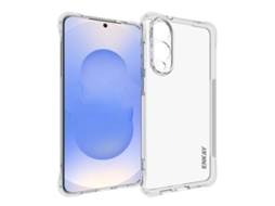 Capa Transparente Para Samsung Galaxy S25 Edge, À Prova De Choque, Antiderrapante E Flexível