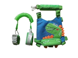 Mali arnês de Segurança para Crianças Cute Dinosaur com Corda Elástica 6.6ft Ajustável