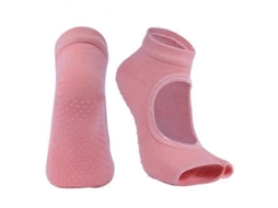 Lurelia Meias Yoga Pacote Com 6, 23 X 13 Cm, 5,12 Polegadas, Laranja, Em Algodão