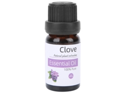 Óleo Essencial Natural De Cravo 10ml Para Aromaterapia E Massagem, Hidrata A Pele E Inibe Bactérias