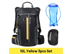Lurelia Bolsa Bicicleta Mochila De Bicicleta Respirável West Biking 10l, À Prova D'água, Ultraleve, Dobrável, Para Escalada, Viagem E Caminhada