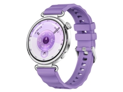 Bracelete para Huawei Watch Gt 6 / 5 / 4 Silicone Cor Sólida com Fecho de Mola de Liberação Rápida Roxo Estelar XIAOMOYU (41mm)