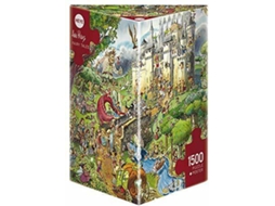 Puzzle HEYE Triangular Fairy Tales Prades Puzzles (Idade Mínima: 4)