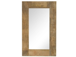 Mirror, Mirrors Vidaxl Marrom Madeira (50 X 80 Cm)