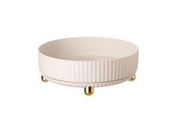 Estante Giratorio 360° Para Maquillaje Y Perfumes Organizador Duradero Baño Dormitorio 28cm
