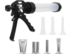Kit Manual Para Embutir Linguiça Com Tubo De Plástico E Aço Inoxidável, Conjunto De Ferramentas Para Uso Na Cozinha E No