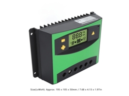 Controlador De Carga Solar Laxiscreed 60a Com Display Lcd E Proteção Pwm Para Sistemas 12v/24v