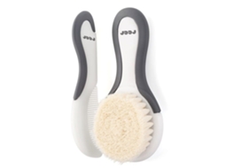 81070 Kit de cuidados com os cabelos do bebê com 2 peças, escova de pelo de cabra e pente de crosta de reer