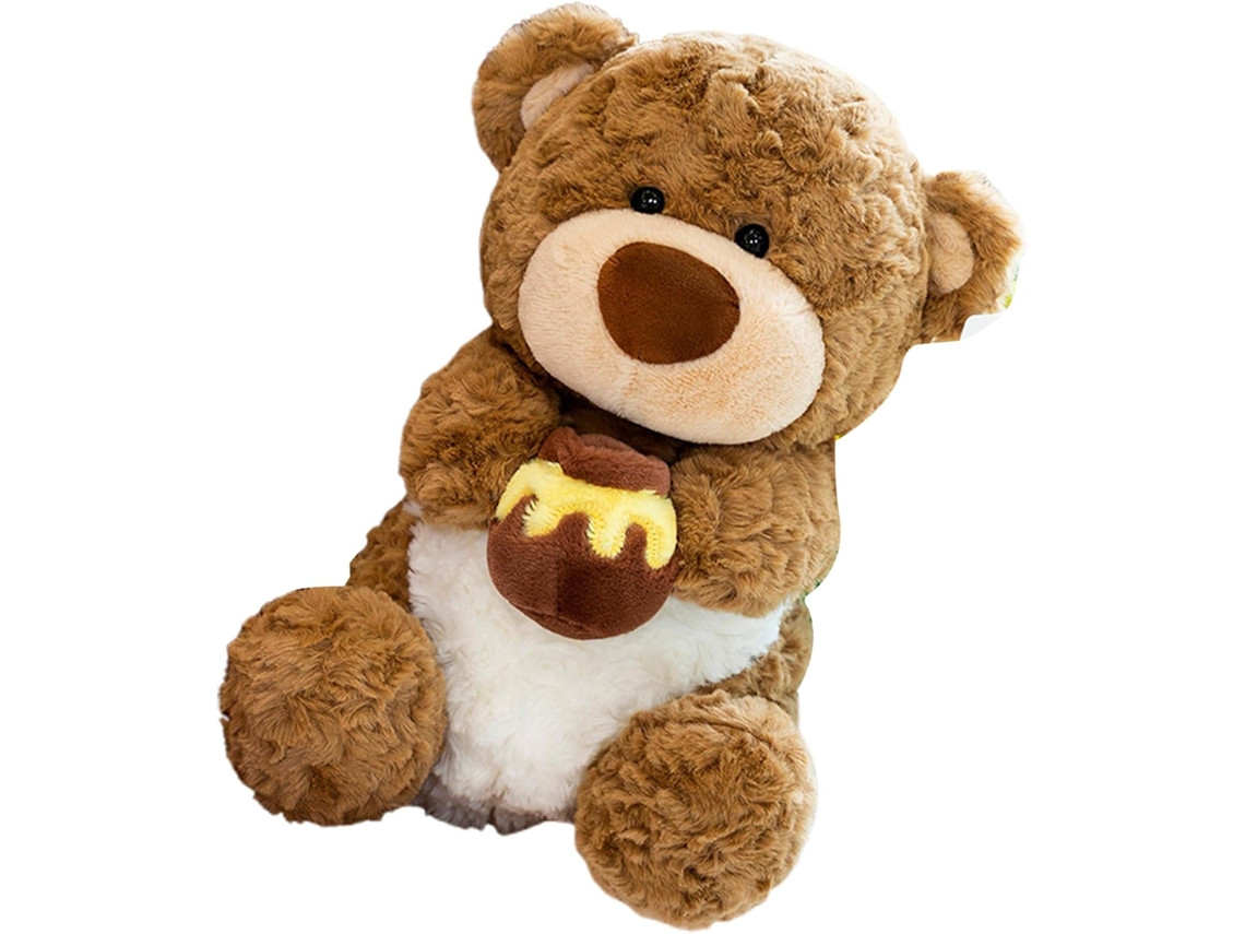 Urso De Pelúcia, Boneco Desenho Animado, Protegendo Uma Panela.