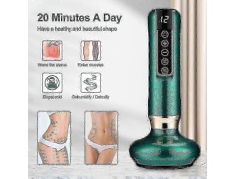 Masajeador De Ventosas Eléctricas Ventosa De Vacío Guasha Anticelulítico Belleza Salud Raspado Calor Infrarrojo Terapia De Masaje Adelgazante