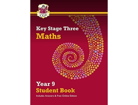 Livro KS3 Maths Year 9 Student Book - with answers amp Online Edition de CGP Books (Inglês)