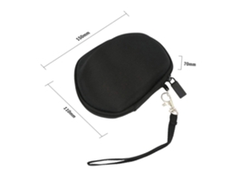 Caixa De Proteção Rígida Para Mouse Sem Fio De Computador, Preto, Compatível Com Logitech Mx Master/mx Master 2s Luz Dourada
