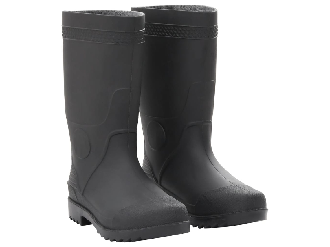 Rain Boots Vidaxl Preto Pvc (39)