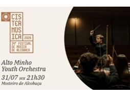 Bilhete ALTO MINHO YOUTH ORCHESTRA 2.ª DE MAHLER – CISTERMÚSICA 2026