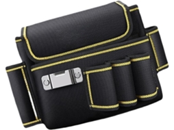 Bolsa de cintura multifuncional em tecido Oxford para ferramentas, reparos e organização, com maior resistência ao desgaste.
