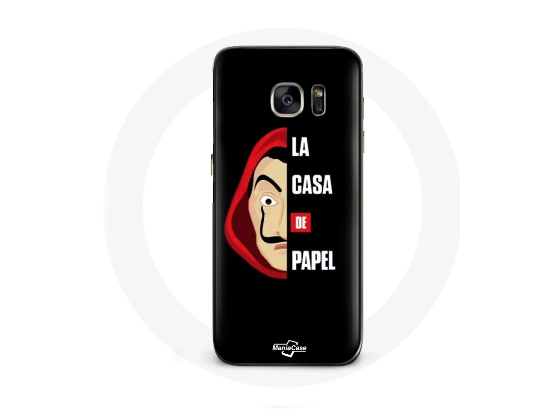 Capa para Samsung galaxy S6 La casa de papel logotipo emáscara