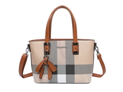 Saco Para Senhora Mini Edition Pretty Tartan Pattern Com Alça De Ombro