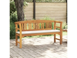 Vidaxl Banco De Rosa Natural 157 X 46 X 82,5 Cm