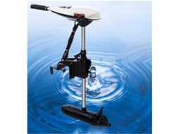 Barco SFUSHOS de pesca 5 libras, motor de popa, branco, água salgada