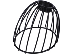 Mini Gaiola de Ferro para Luminária de Mesa e Pendente, Proteção Robusta, Design Industrial. SFUSHOS