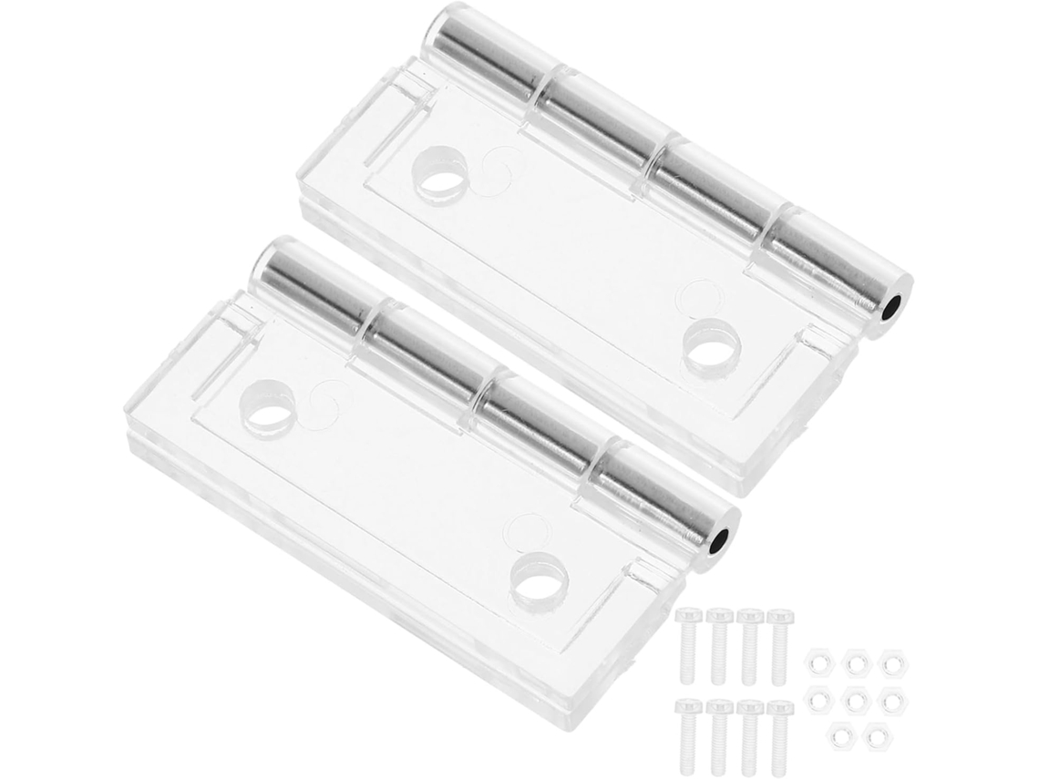 De Acrílico Dobrável (2 Peças) Para Montagem Em Portas Armário
