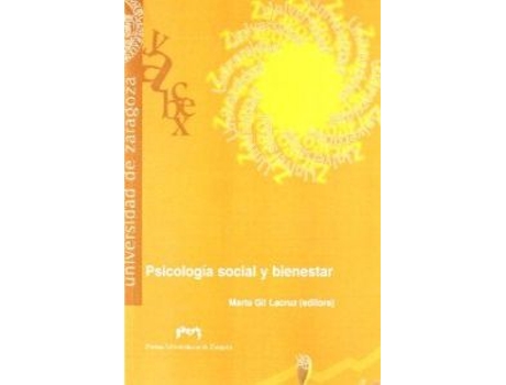 Livro Psicología Social Y Bienestar de Marta Gil Lacruz (Espanhol)