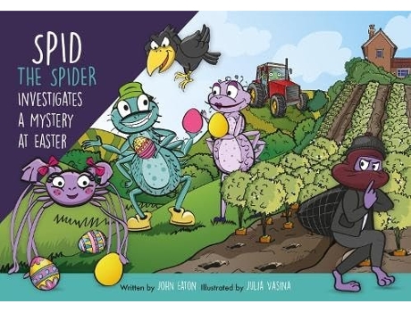 Livro Spid The Spider Investigates A Mystery At Easter De Julia Vasina (inglês)