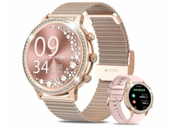 Smartwatch Yizhood I70 Com Função De Telefone Para Iphone, Android Ouro