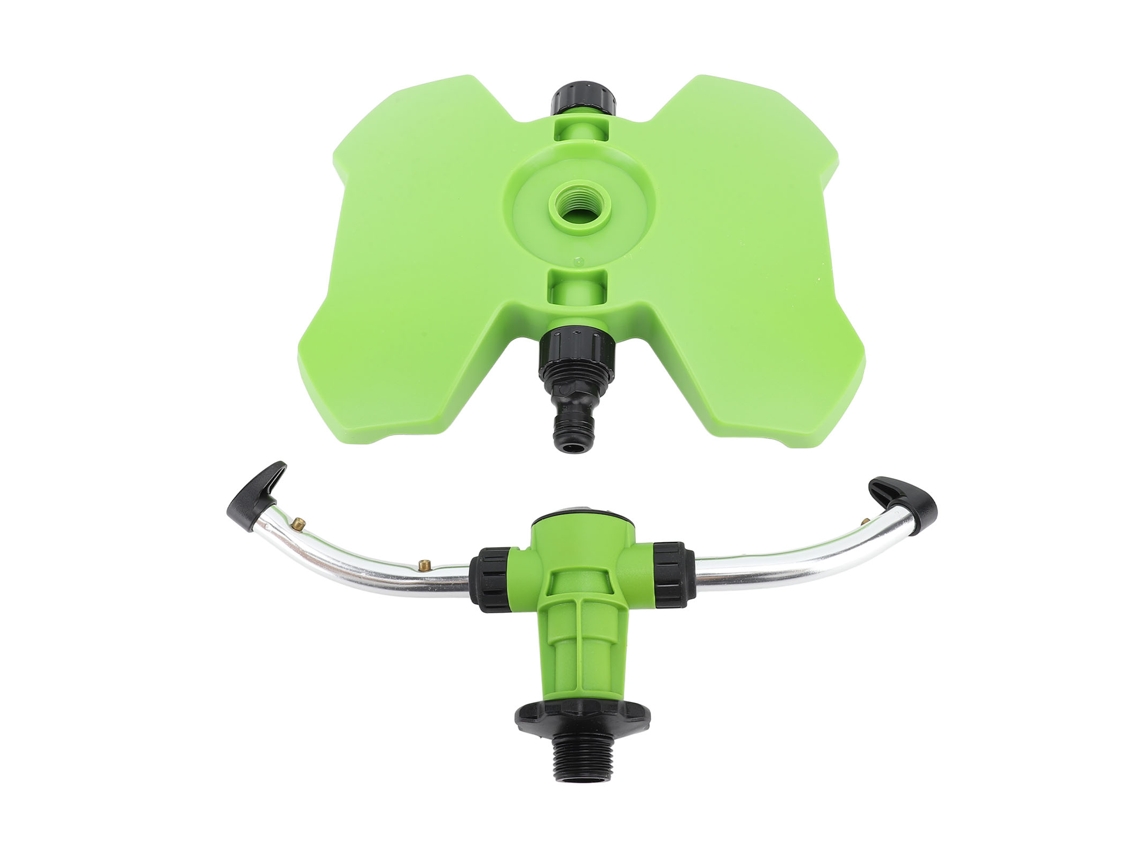 Ronjoe-aspersor De Jardim Automático Com 2 Braços Rotativos Para Gramado E Quintal