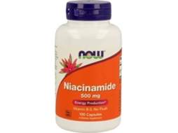 Suplemento Alimentar NOW Niacinamida B Mg (100 cápsulas)