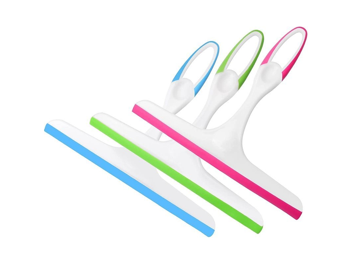 3 raspadeiras de ducha, para janelas e espelhos, marca