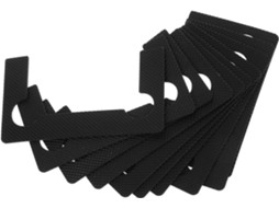 Conjunto De 10 Peças De Almofadas Antiderrapantes Para Porta De Box De Chuveiro, Vedações Para Dobra Gokoco